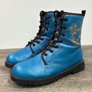 Harry Potter Ravenclaw ‘Intelligence Wisdom Creativity Originality’ Combat Boots